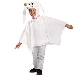 Disney Nightmare Before Christmas Zero Ghost Dog 2pc Halloween Cosplay Costume